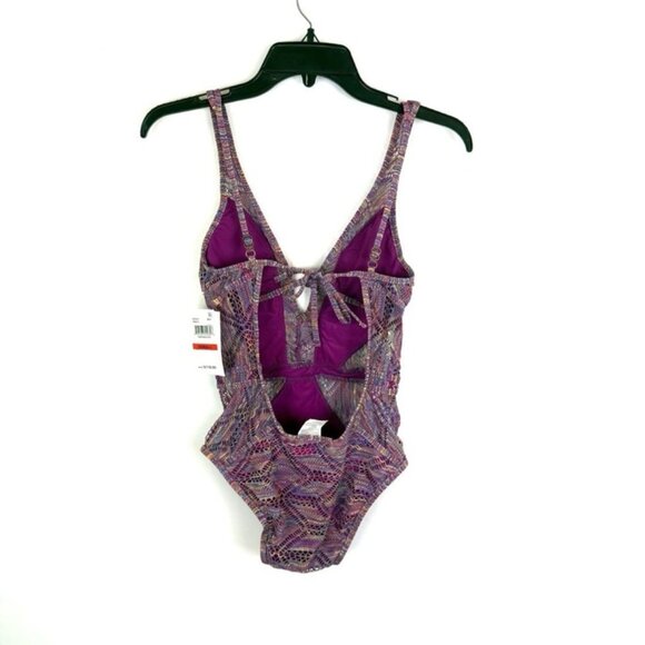 Becca Women’s Purple One Piece Swimsuit Size XS - Picture 4 of 4
